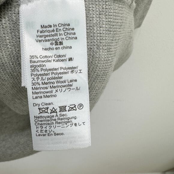 NEW J.Crew Juliette Collarless Sweater Blazer Pockets Long Gray Relaxed XXS - Picture 13 of 15